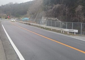 茨木亀岡線　舗装道補修工事